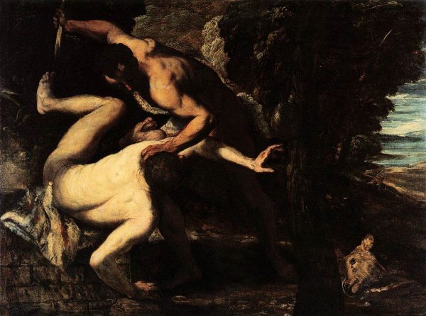 The Murder of Abel by Tintoretto