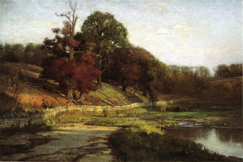 The Oaks of Vernon by Theodore Clement Steele