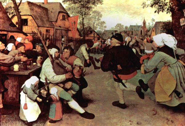The Peasant Dance by Pieter Brueghel the Elder