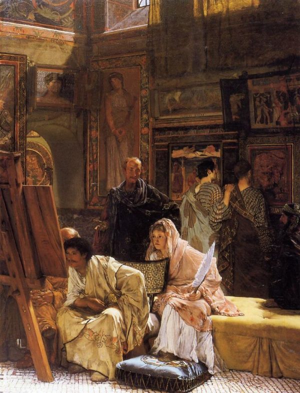 The Picture Gallery by Lawrence Alma-Tadema