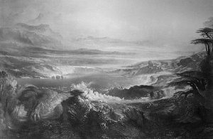 The Plains of Heaven by John Martin - hand-painted oil reproduction