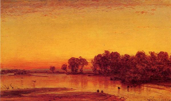 The Platte River by Thomas Worthington Whittredge
