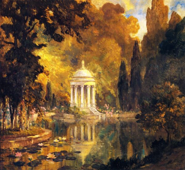 The Pool Princes Park Arajnuez by Colin Campbell Cooper