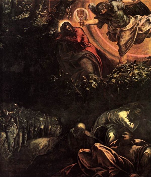 The Prayer in the Garden by Tintoretto