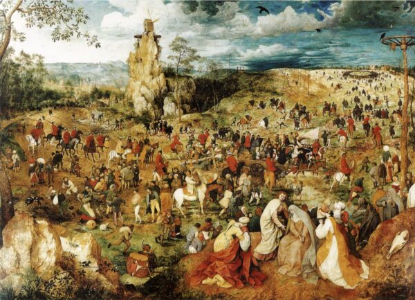 The Procession to Calvary by Pieter Brueghel the Elder