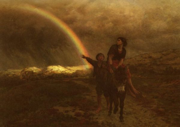 The Rainbow by Jules Breton