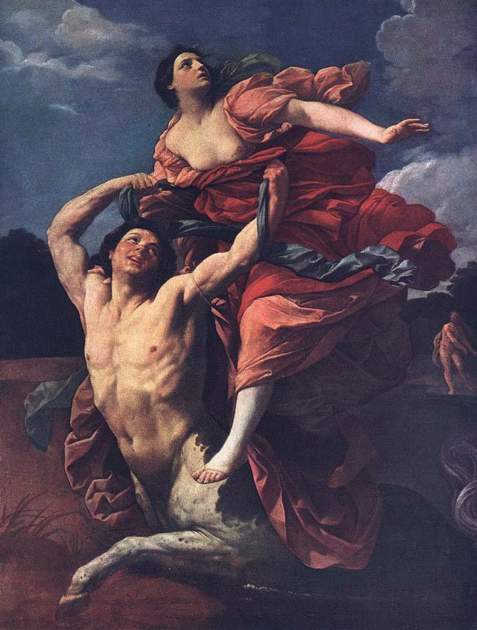 The Rape of Dejanira by Guido Reni - hand-painted oil reproduction