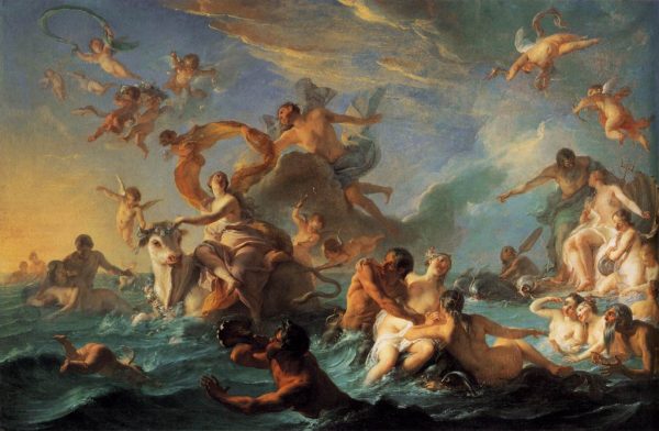 The Rape of Europa by Noel Nicolas Coypel