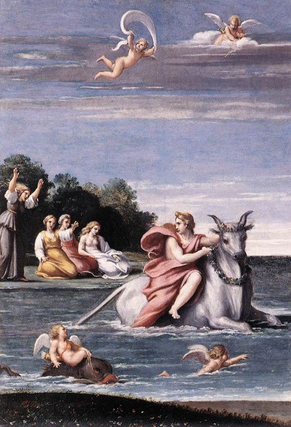 The Rape of Europa by Antonio Carracci