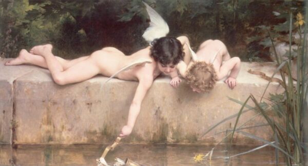 The Rescue by Emile Munier