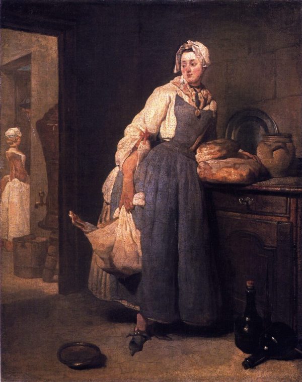 The Return from Market by Jean-Baptiste-Simeon Chardin