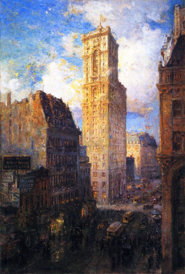 The Rialto by Colin Campbell Cooper