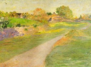 The Road to No-Where by Julian Alden Weir - hand-painted oil reproduction