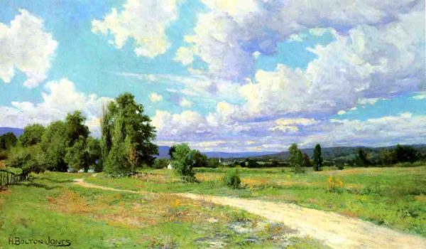 The Road to the Village by Hugh Bolton Jones