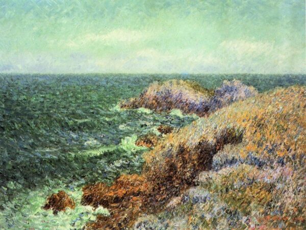 The Rocks of Saint-Lunaire by Gustave Loiseau
