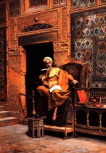 The Scribe by Ludwig Deutsch - hand-painted oil reproduction