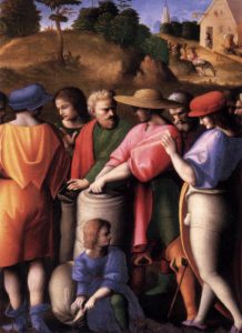 The Search for the Cup by Bacchiacca - hand-painted oil reproduction