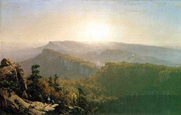 The Shawangunk Mountains by Sanford Robinson Gifford
