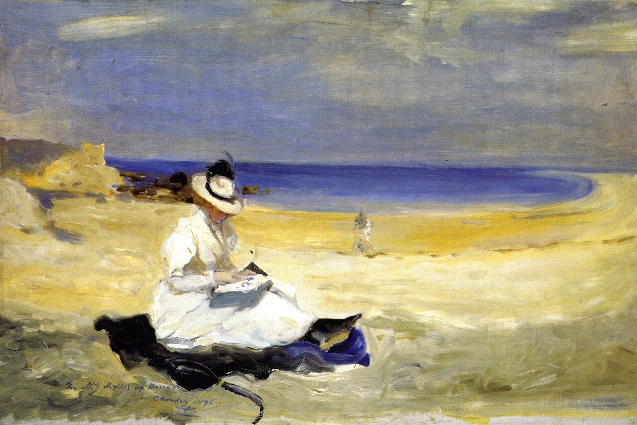 The Shore at Dornoch by Charles Conder