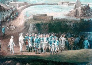 The Siege of Yorktown 1784 by Louis Nicolas van Blarenberghe - hand-painted oil reproduction