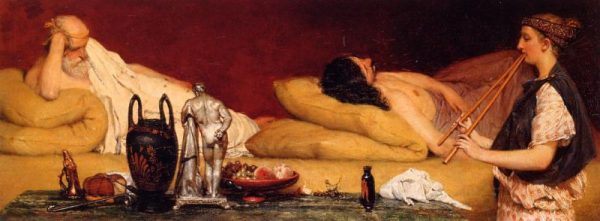 The Siesta by Lawrence Alma-Tadema