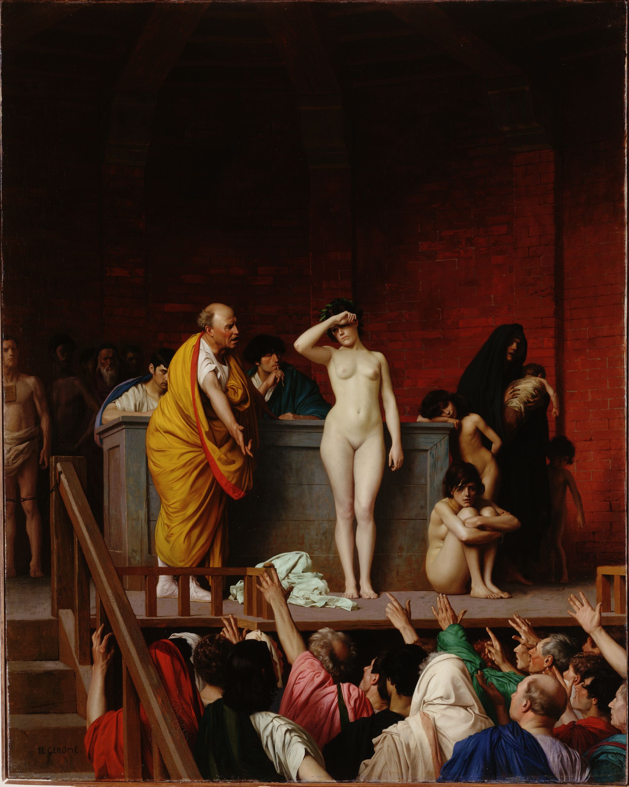 The Slave Market in Rome