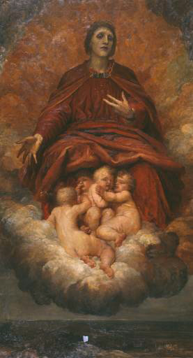 The Spirit of Christianity by George Frederic Watts - hand-painted oil reproduction
