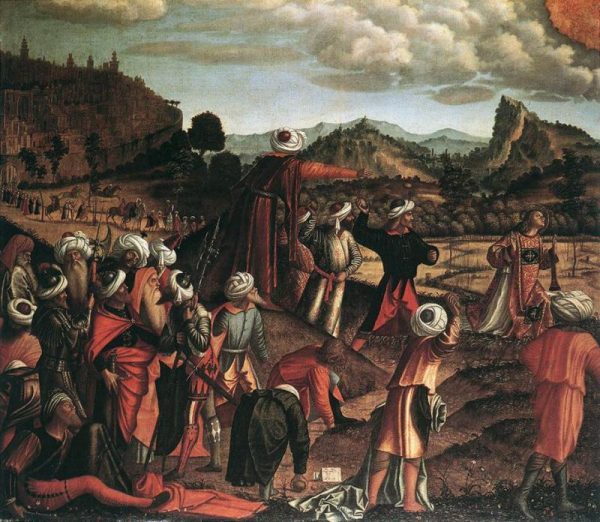 The Stoning of Saint Stephen by Vittore Carpaccio