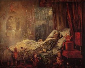 The Stuff that Dreams are Made Of by John Anster Fitzgerald - hand-painted oil reproduction