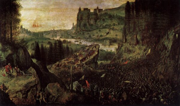 The Suicide of Saul by Pieter Brueghel the Elder