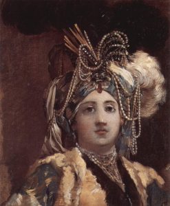 The Sultan by Joseph Marie Vien - hand-painted oil reproduction