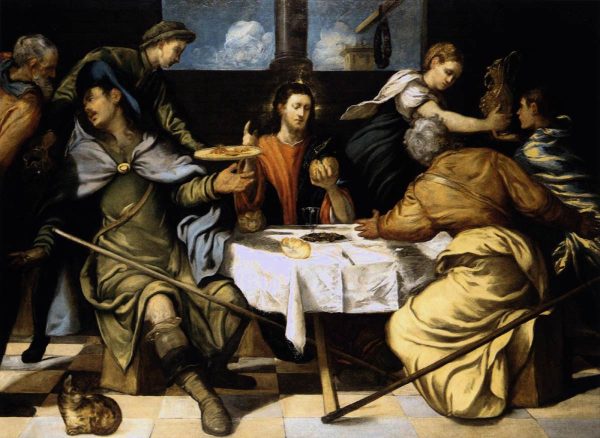 The Supper at Emmaus by Tintoretto