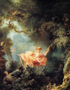 The Swing by Jean-Honore Fragonard, hand-painted oil reproduction