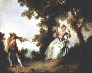 The Swing by Nicolas Lancret - hand-painted oil reproduction