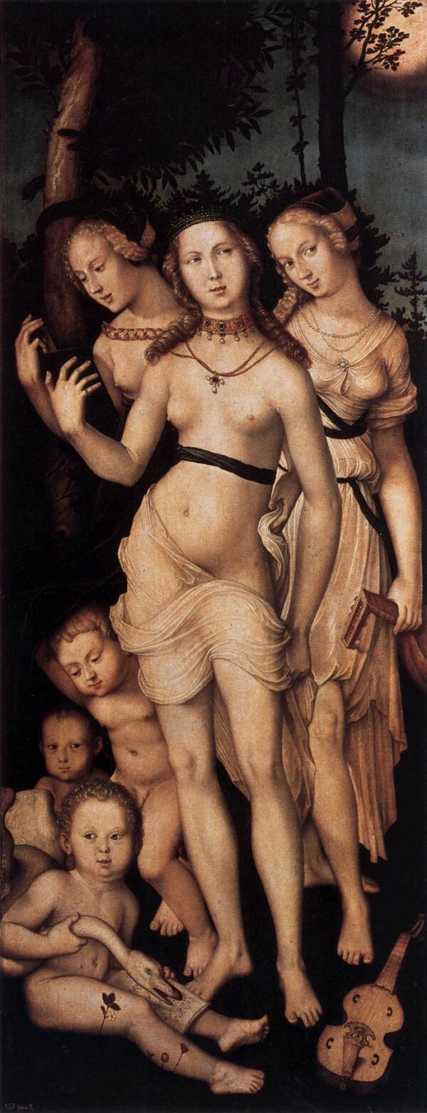 The Three Graces by Grien Hans Baldung