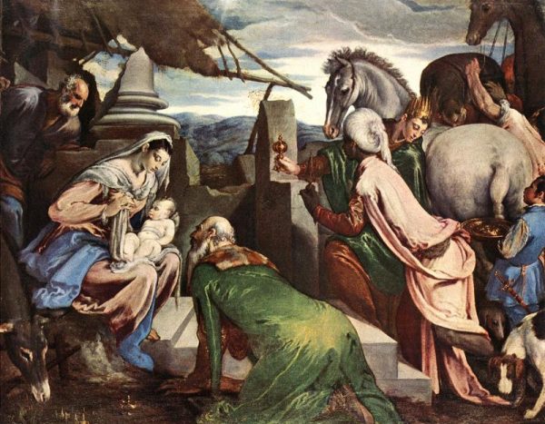 The Three Magi by Jacopo Bassano