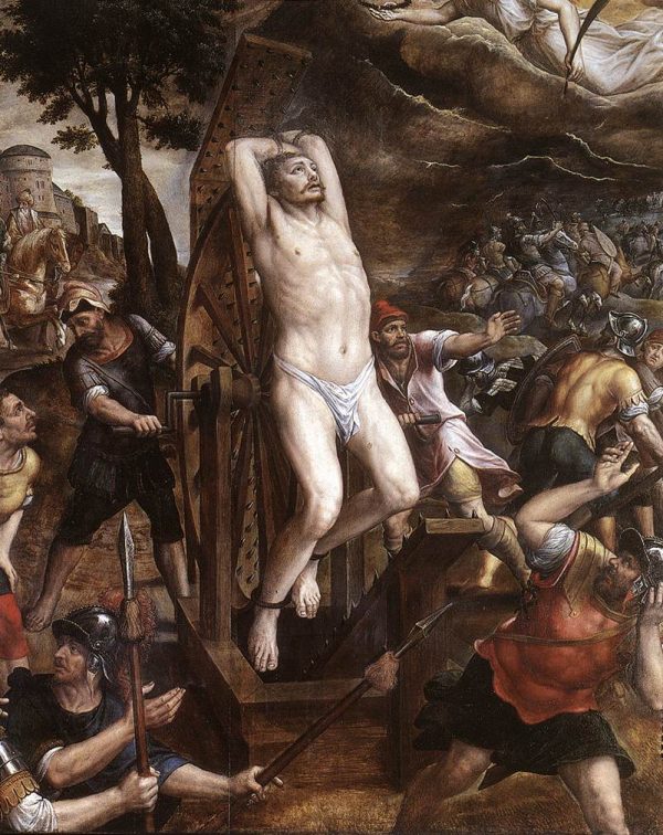 The Torture of St George by Michiel van Coxcie