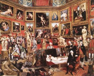 The Tribuna of the Uffizi by Johann Zoffany - hand-painted oil reproduction