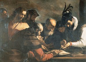 The Tribute Money by Mattia Preti - hand-painted oil reproduction