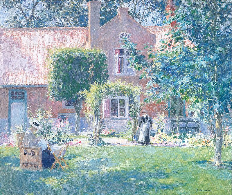 The Unpretentious Garden by Gari Melchers