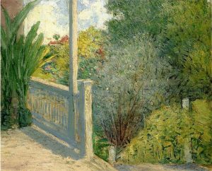 The Veranda by Julian Alden Weir - hand-painted oil reproduction