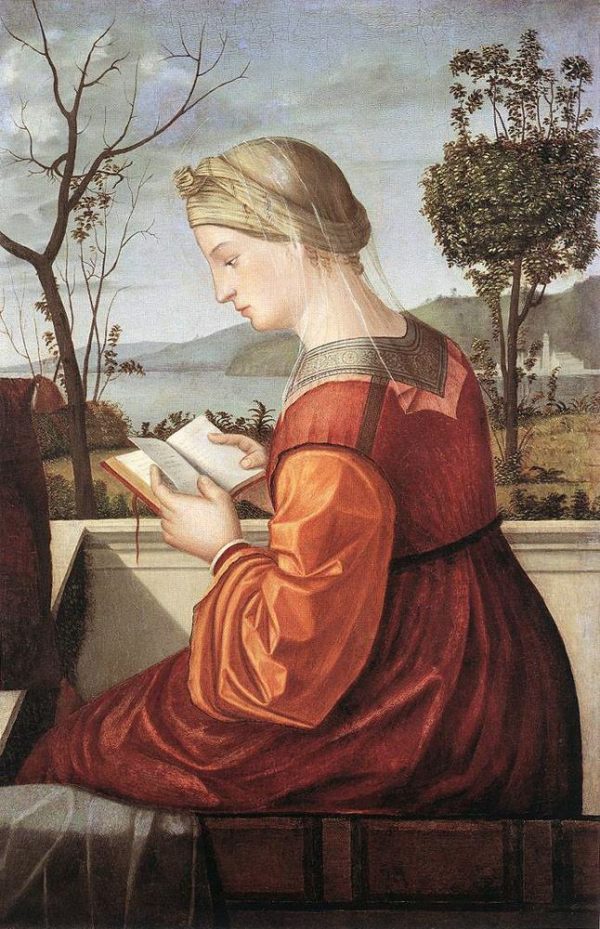 The Virgin Reading by Vittore Carpaccio