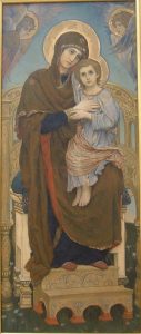 The Virgin and the Child by Viktor Vasnetsov - hand-painted oil reproduction