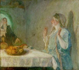 The Visitation by Henry Ossawa Tanner - hand-painted oil reproduction
