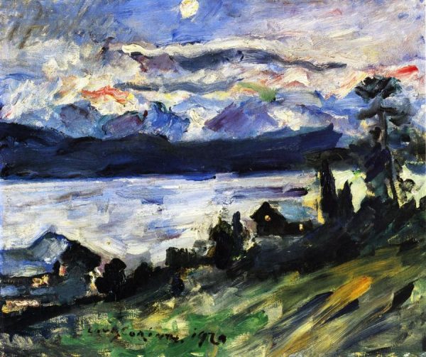 The Walchensee on Saint John's Eve by Lovis Corinth