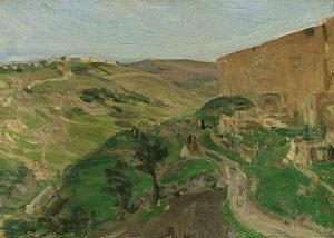 The Walls Of Jerusalem by Henry Ossawa Tanner - hand-painted oil reproduction
