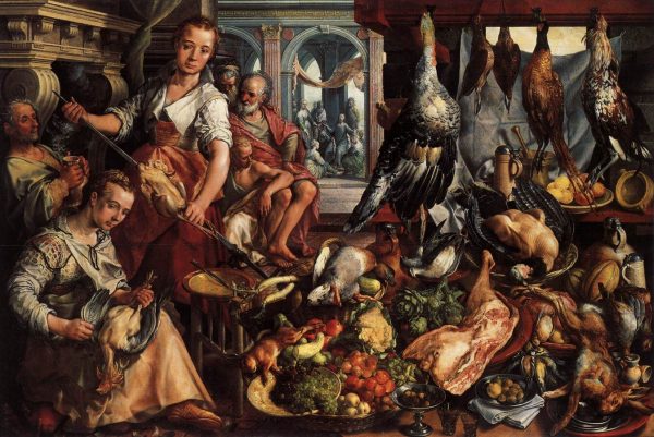 The Well-Stocked Kitchen by Joachim Beuckelaer