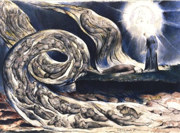 The Whirlwind of Lovers by William Blake