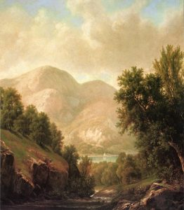 The Winding Stream by William Mason Brown - hand-painted oil reproduction