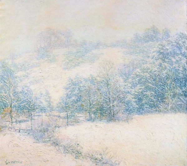 The Winter's Festival by Willard Metcalf
